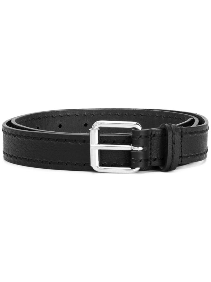 Comme Des Garçons Shirt Classic Belt - Black