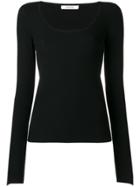 Dorothee Schumacher Flared Sleeve Knitted Blouse - Black