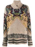 Etro Embroidered Sweater - Neutrals