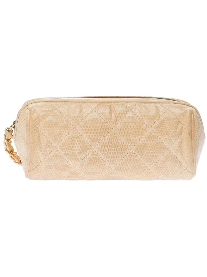 Chanel Vintage Quilted Make Up Bag