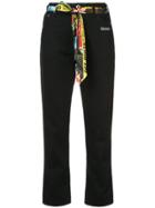 Off-white Scarf Waist Jeans - Black