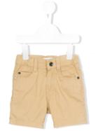 Boss Kids - Chino Shorts - Kids - Cotton/leather - 6 Mth, Nude/neutrals