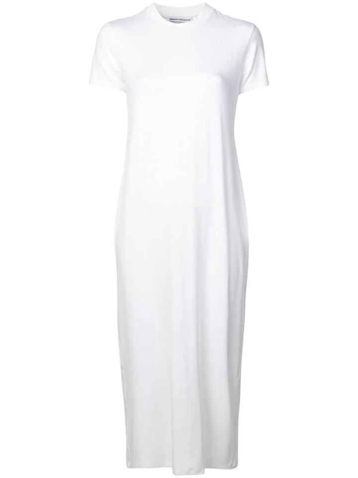 Paco Rabanne Plain Shirt Dress - White