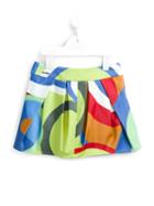 Dsquared2 Kids Geometric Print Skirt, Girl's, Size: 10 Yrs