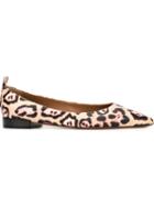 Givenchy Leopard Print Ballerinas