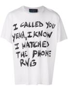 Lost Daze I Called You T-shirt - White