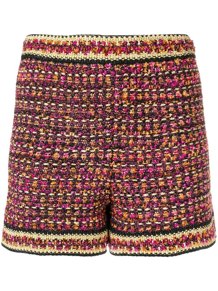 M Missoni Tweed Shorts - Black