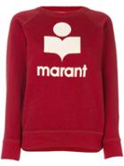 Isabel Marant Étoile - Milly Sweatshirt - Women - Cotton/polyamide/polyester - 40, Red, Cotton/polyamide/polyester
