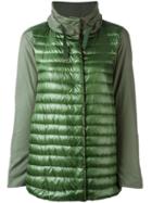 Herno Puffer Jacket, Women's, Size: 48, Green, Cotton/polyamide/polyester/feather Down