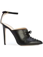 Chloe Gosselin Salix Lace Up Detail Pumps - Black