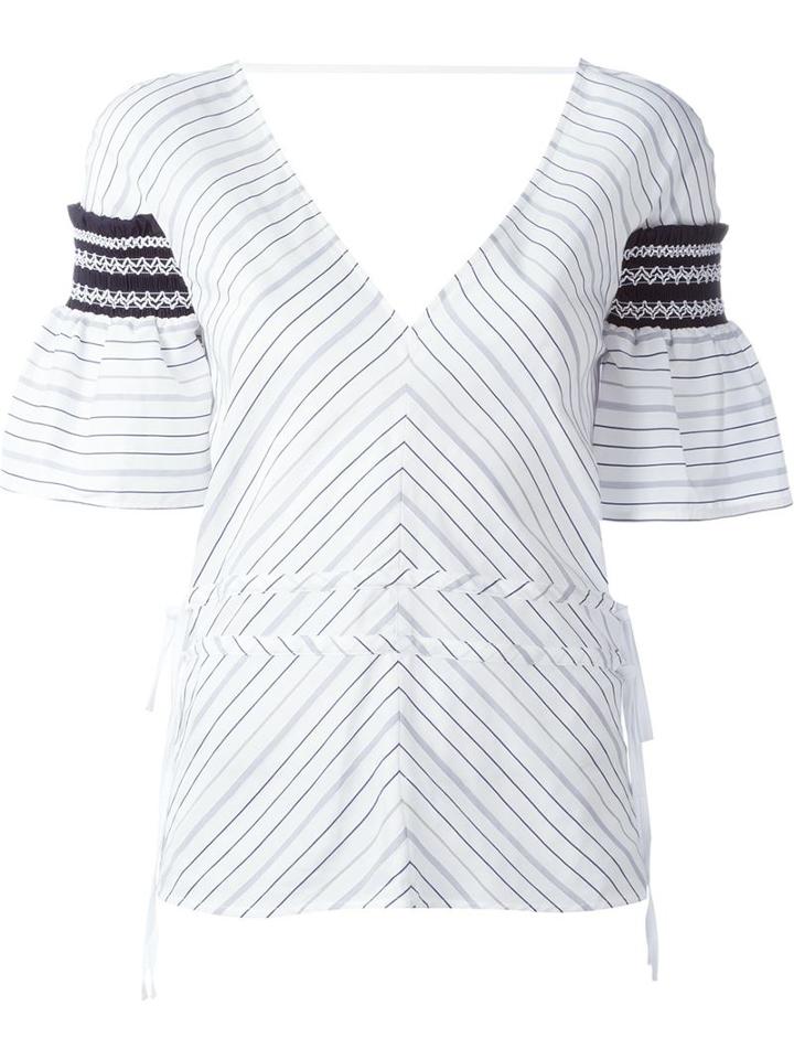 Peter Pilotto 'sky' Striped Blouse
