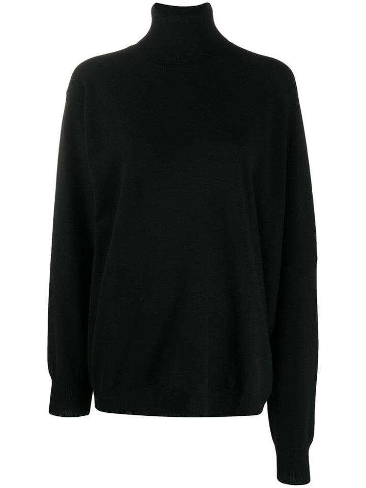 Maison Margiela Turtleneck Knit Jumper - Black