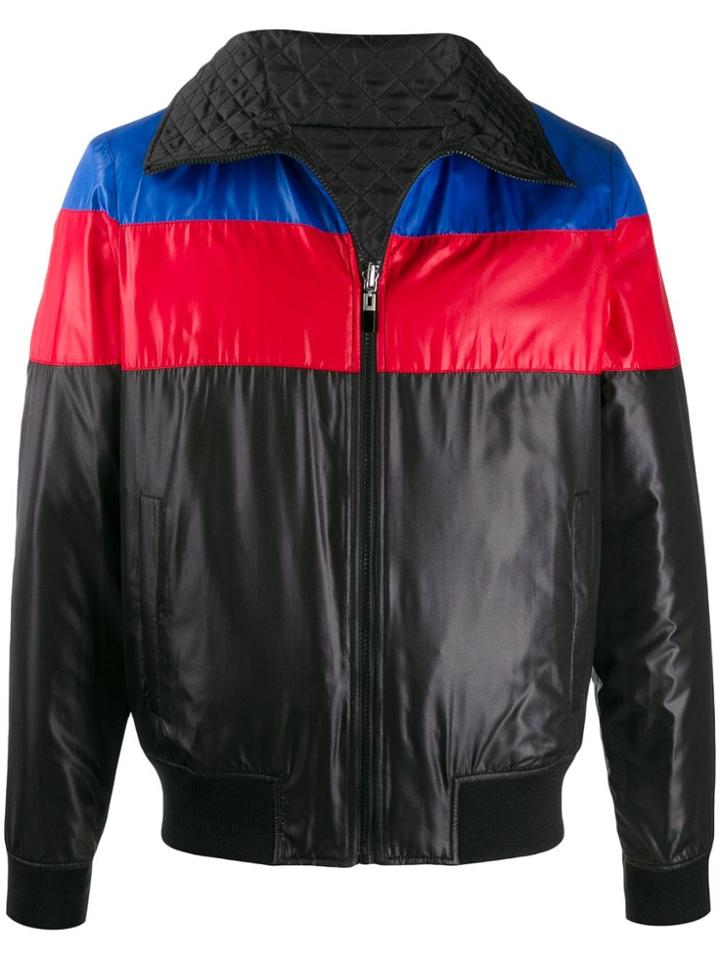 Just Cavalli Quilted Jaguar Jacket - Black