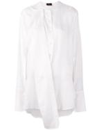 Joseph - Sash Shirt - Women - Cotton/silk - 44, White, Cotton/silk