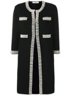 Charlott Faux-pearl Embellished Cardigan - Black