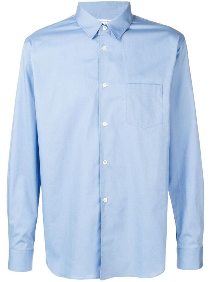 Comme Des Garçons Shirt Boys Button Down Shirt - Blue