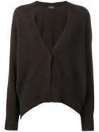 Maison Flaneur Loose Fitted Cardigan - Brown