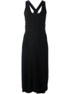 Helmut Lang One Pocket Shift Tank Dress, Women's, Size: S, Black, Silk/viscose/acetate