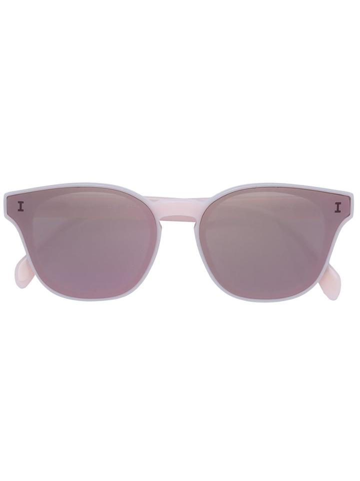 Illesteva Cat Eye Sunglasses - Pink