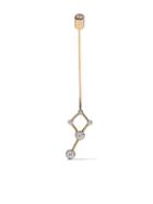 Sophie Bille Brahe 14kt Yellow Gold Dauphin Etoile Diamond Earring