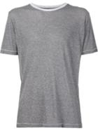 321 Round Neck T-shirt, Men's, Size: Large, Grey, Cotton