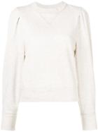 Isabel Marant Étoile Melange Knitted Sweatshirt - Neutrals