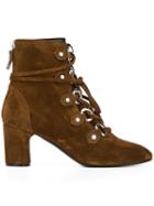 Casadei Lace-up Ankle Boots