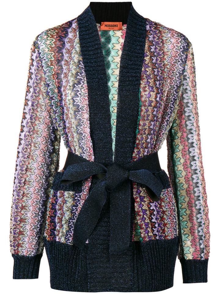Missoni Glitter Knit Cardigan - Multicolour