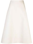 Marc Jacobs High Waisted A-line Skirt - White