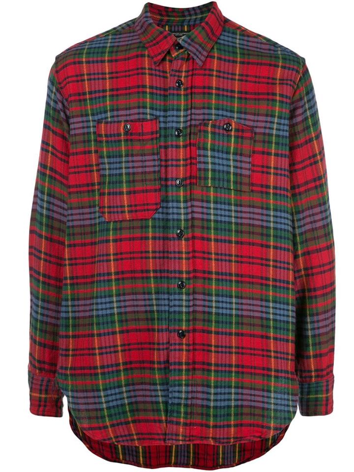 Engineered Garments Plaid Print Shirt