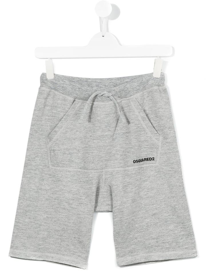 Dsquared2 Kids Casual Shorts, Boy's, Size: 14 Yrs, Grey
