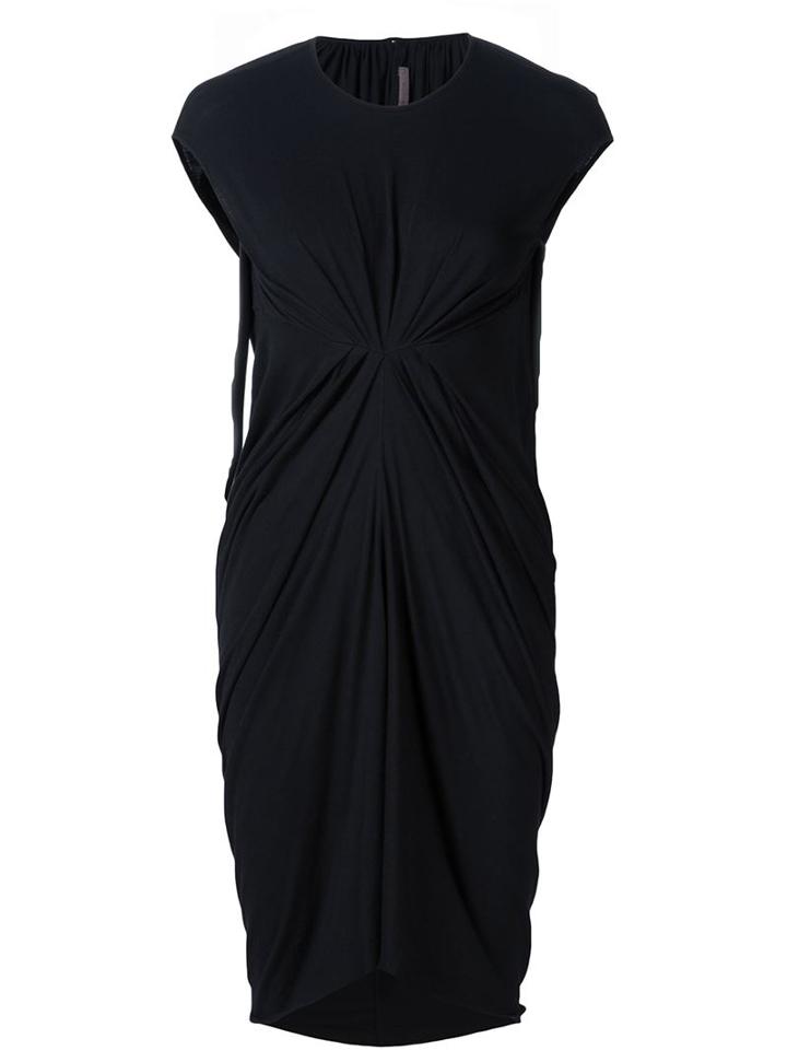 Rick Owens Lilies Draped Tunic Dress