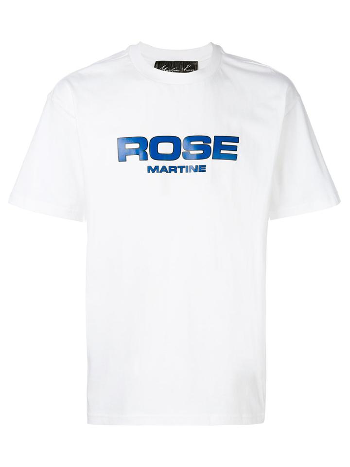 Martine Rose Logo Print T-shirt - White