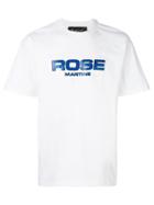 Martine Rose Logo Print T-shirt - White