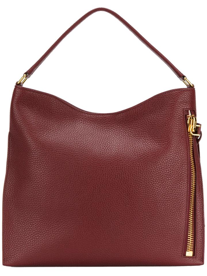 Tom Ford Alix Hobo Tote Bag - Red