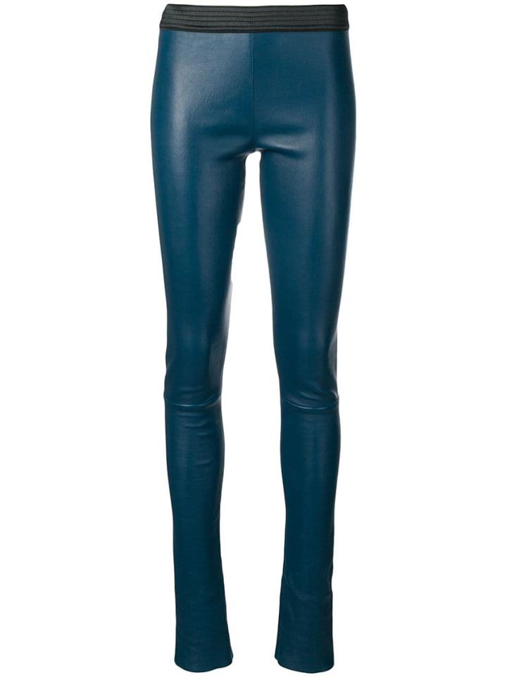 Drome Leggings-style Skinny Trousers - Blue