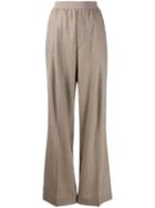 Erika Cavallini High-waisted Trousers - Brown