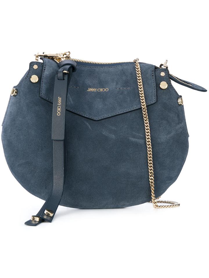 Jimmy Choo Saddle Bag - Blue