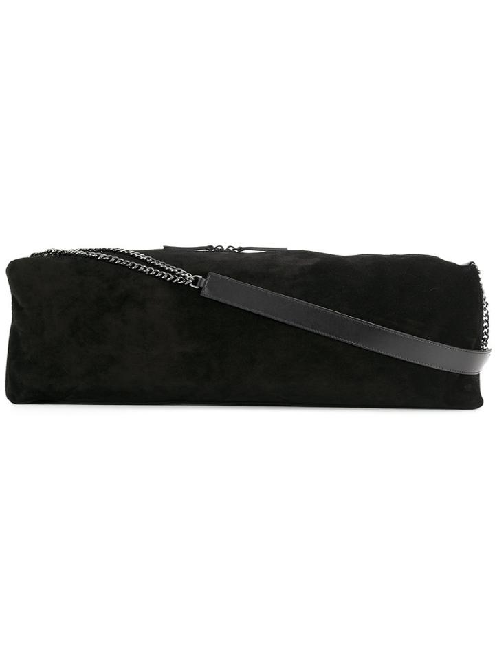 Ann Demeulemeester Long Shoulder Bag - Black