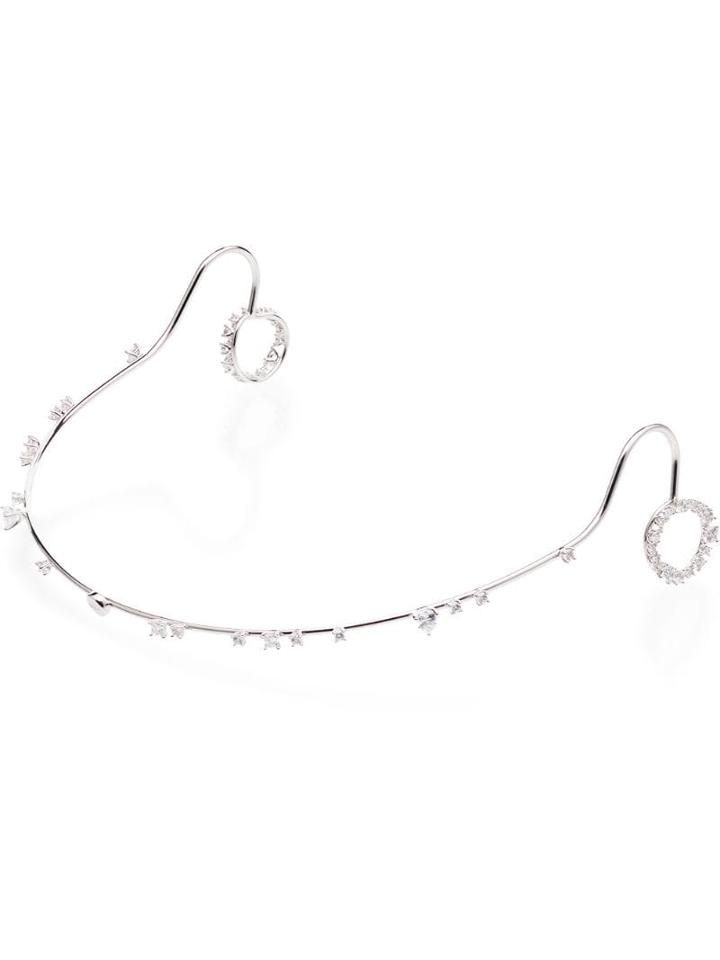 Yvmin Electronic Girl Crystal Headband - Metallic