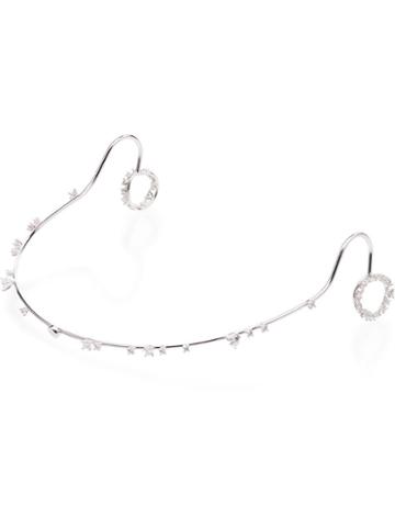 Yvmin Electronic Girl Crystal Headband - Metallic