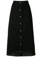 Nk Kamila Embroidered Skirt - Black