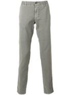 Incotex Straight Jeans, Men's, Size: 30, Grey, Cotton/spandex/elastane