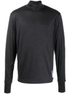 Satisfy Turtle Neck Jumper - Black