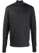 Satisfy Turtle Neck Jumper - Black