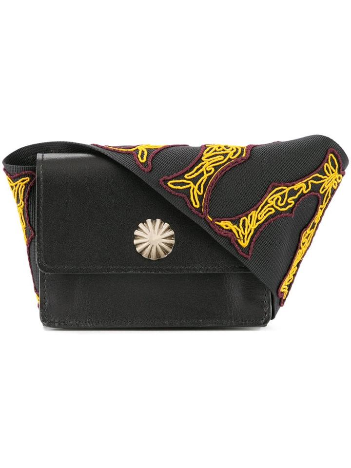 Toga Virilis Embroidered Strap Bag - Black