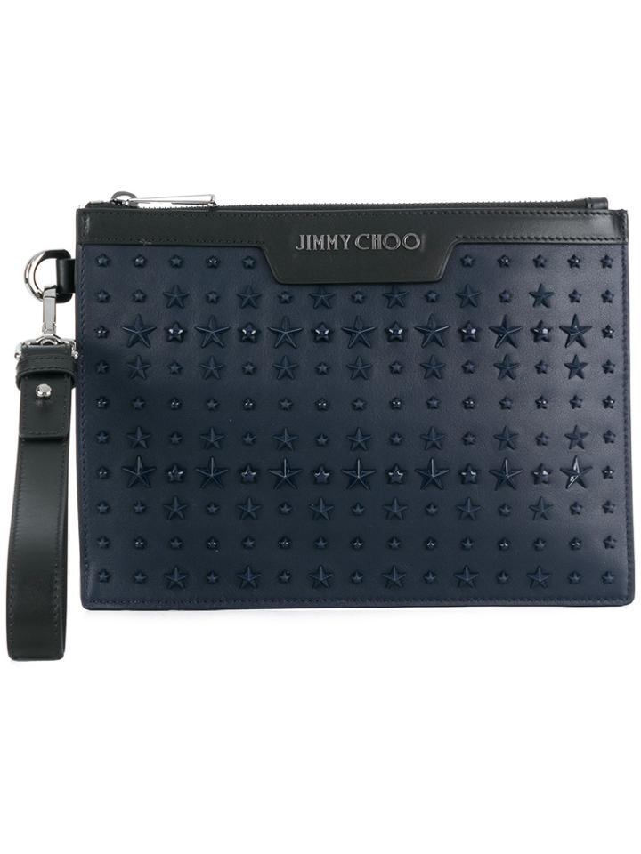 Jimmy Choo Derek Mini Clutch - Blue
