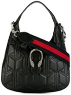 Gucci Dionysus Web Detail Hobo Bag, Women's, Black, Leather