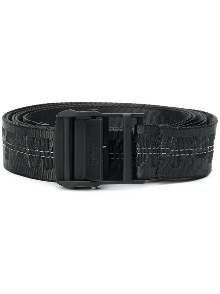 Off-white Industrial Logo Belt - Black