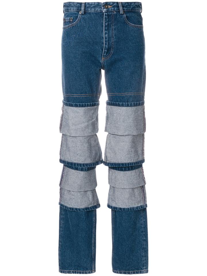 Y / Project Layered Jeans - Blue